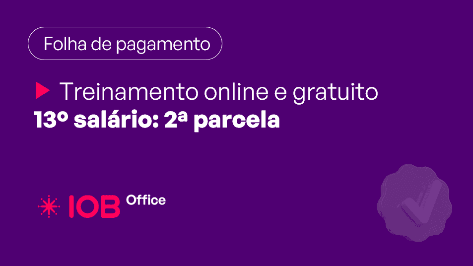 Informativo de evento IOB