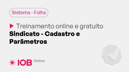 Informativo de evento IOB