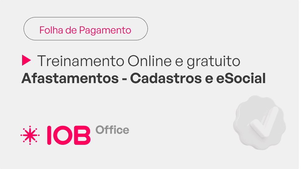 Informativo de evento IOB