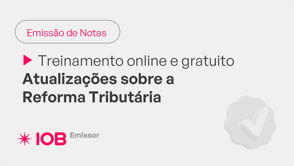 Informativo de evento IOB