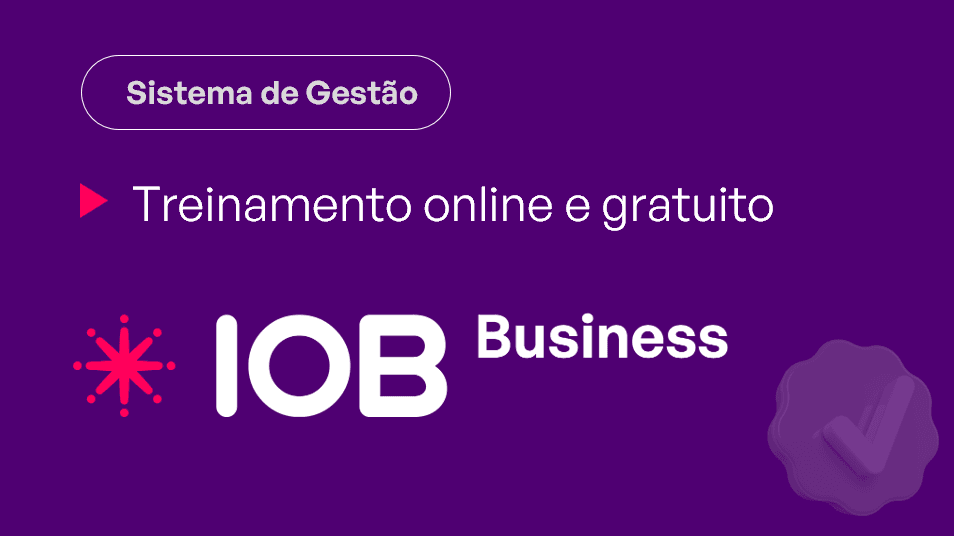 Informativo de evento IOB