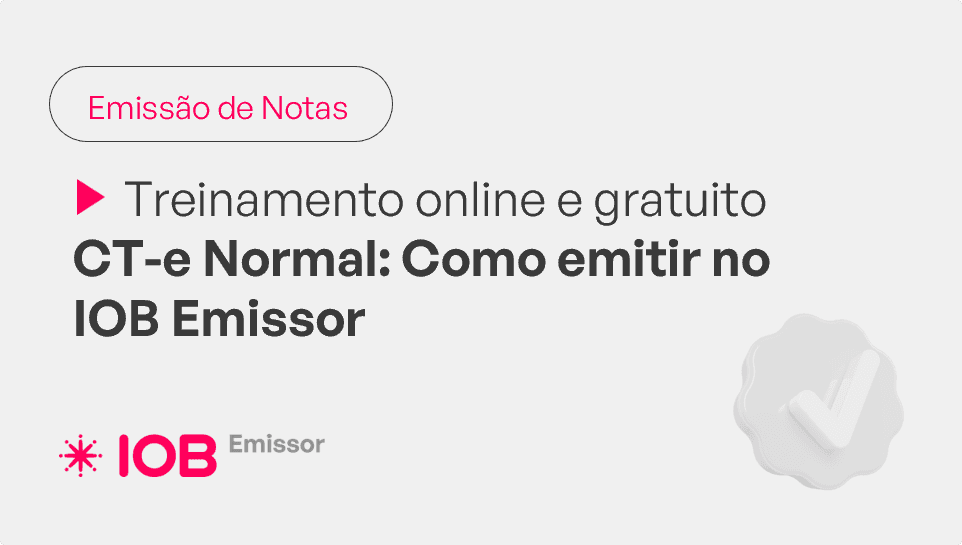 Informativo de evento IOB