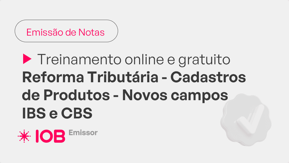 Informativo de evento IOB