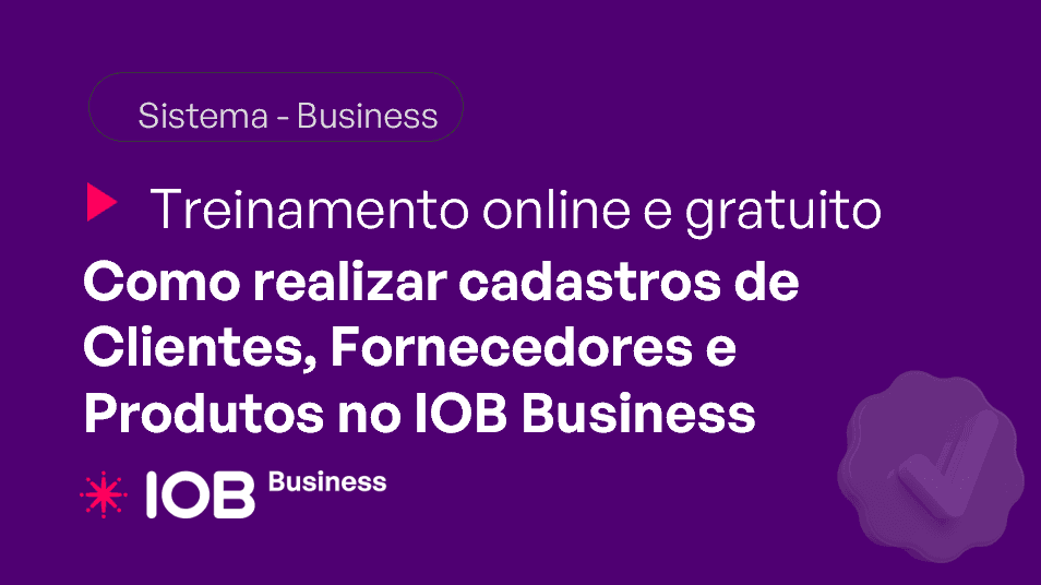 Informativo de evento IOB