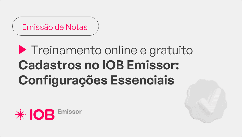 Informativo de evento IOB