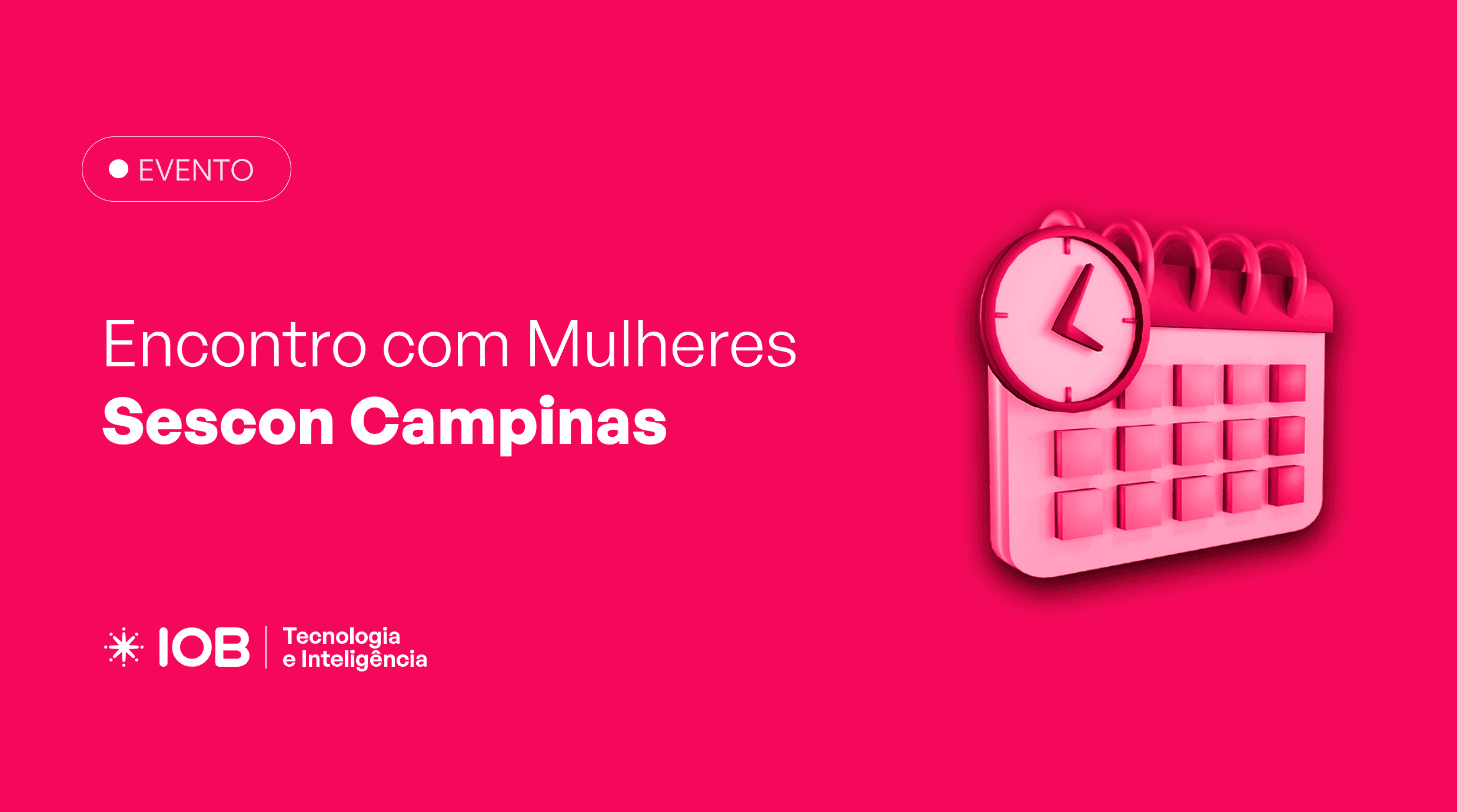 Informativo de evento IOB