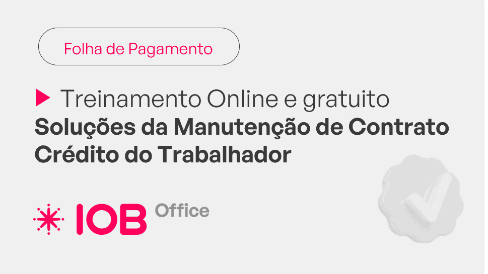 Informativo de evento IOB
