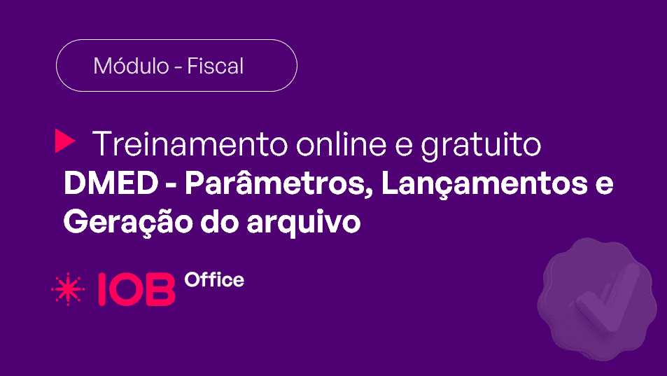 Informativo de evento IOB