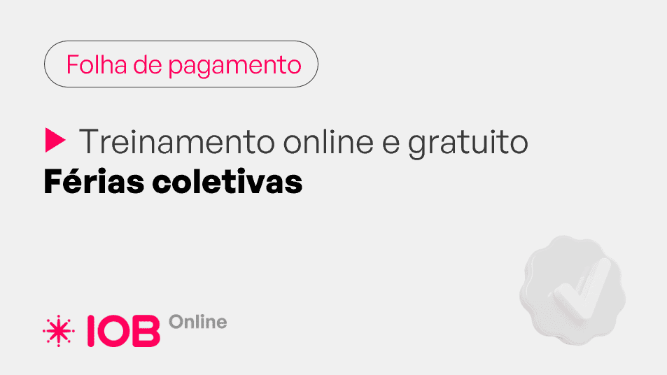 Informativo de evento IOB