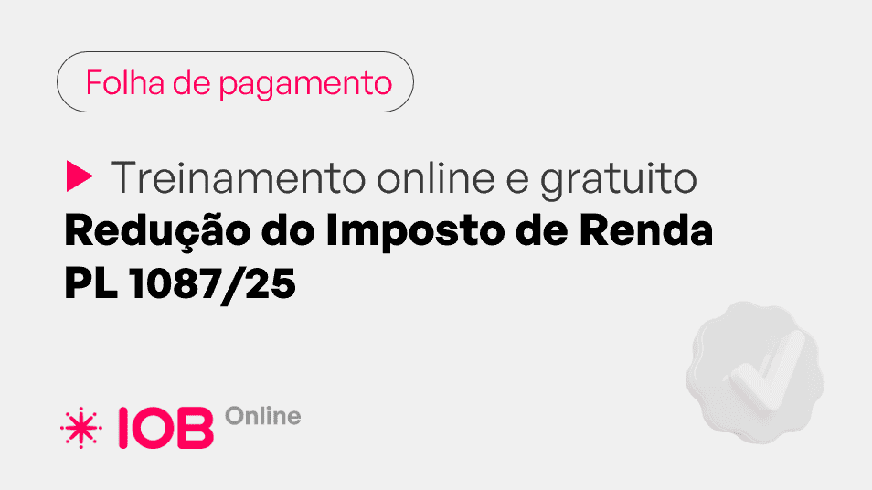 Informativo de evento IOB