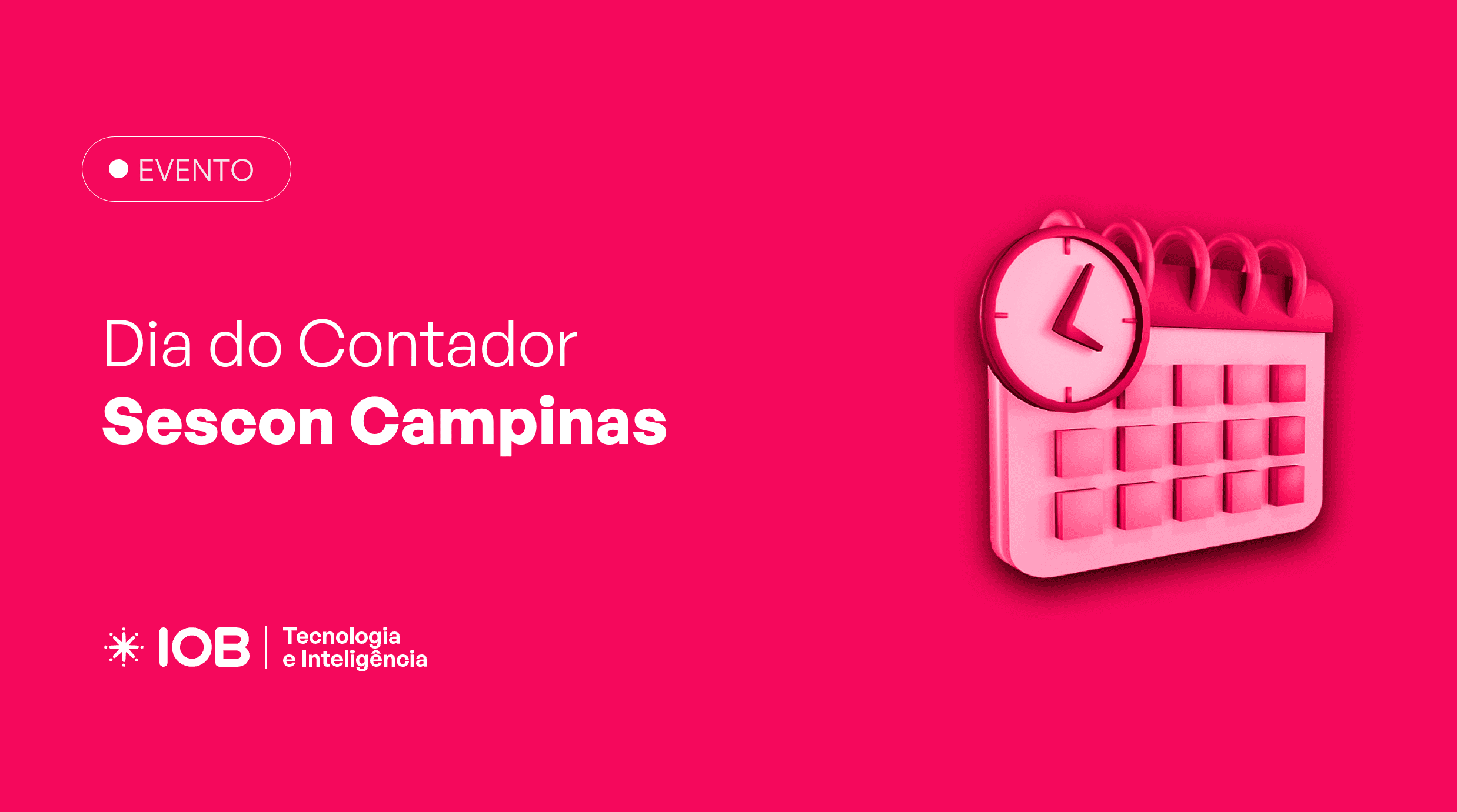 Informativo de evento IOB