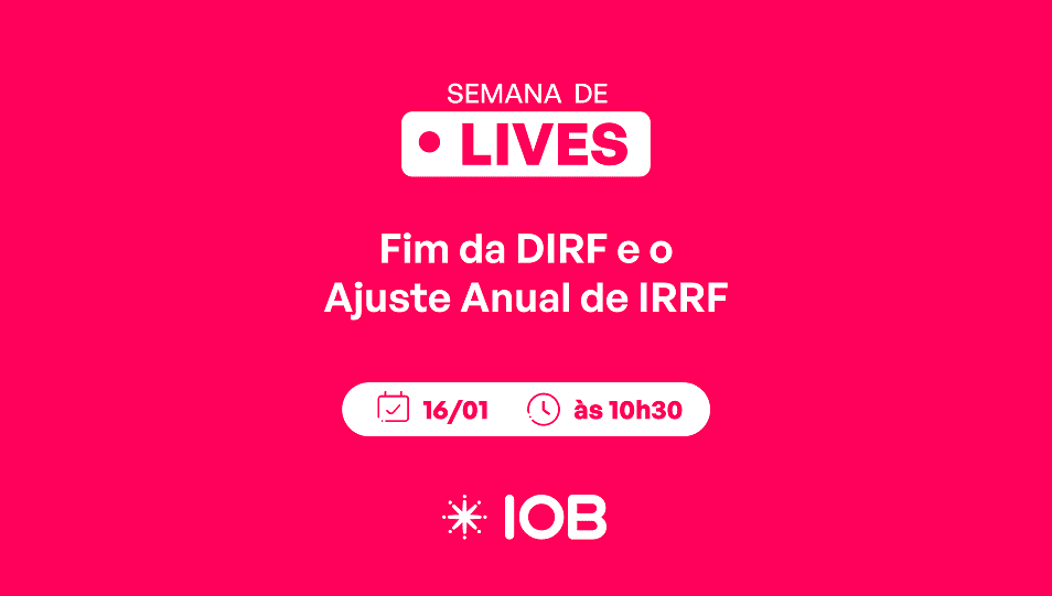 Informativo de evento IOB