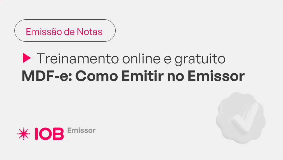 Informativo de evento IOB