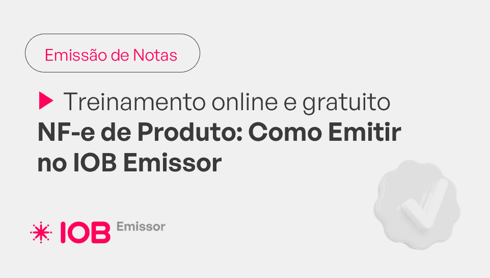 Informativo de evento IOB