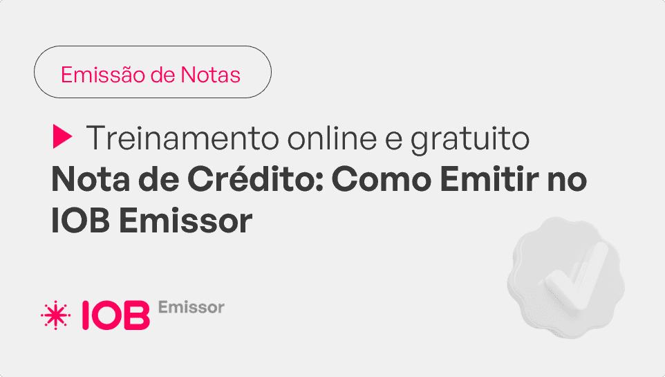 Informativo de evento IOB