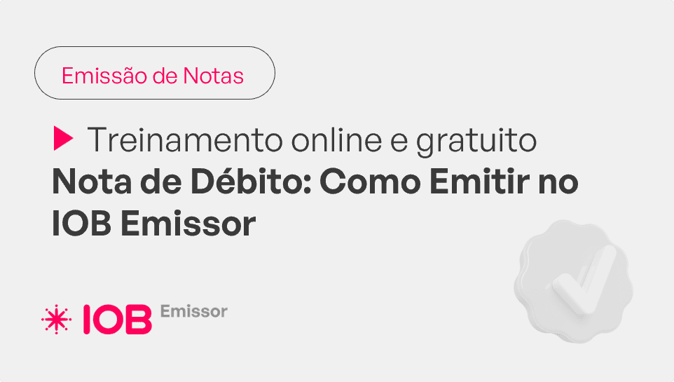 Informativo de evento IOB