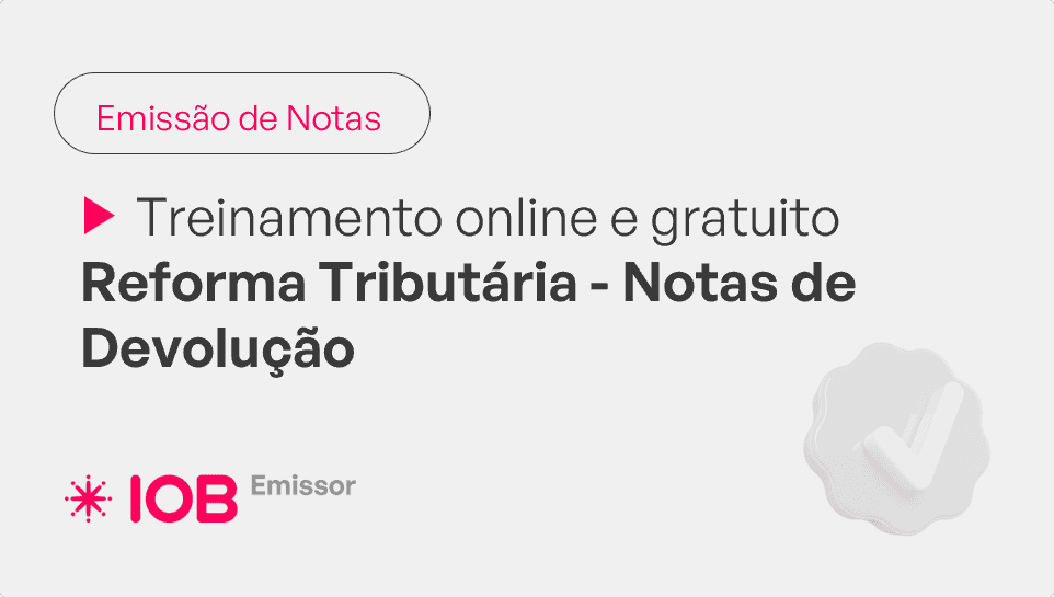 Informativo de evento IOB