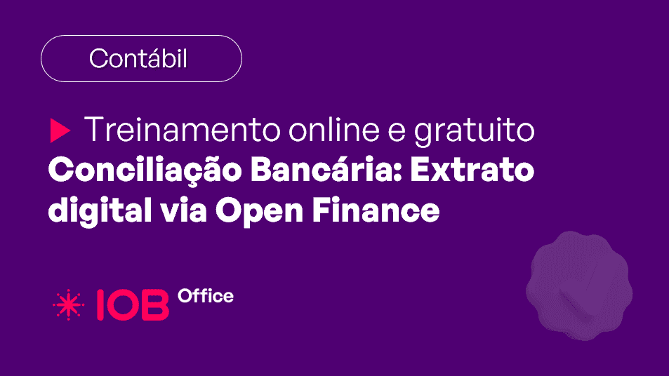 Informativo de evento IOB