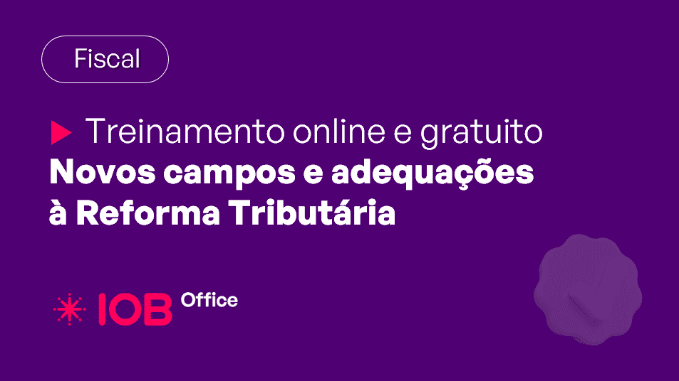 Informativo de evento IOB