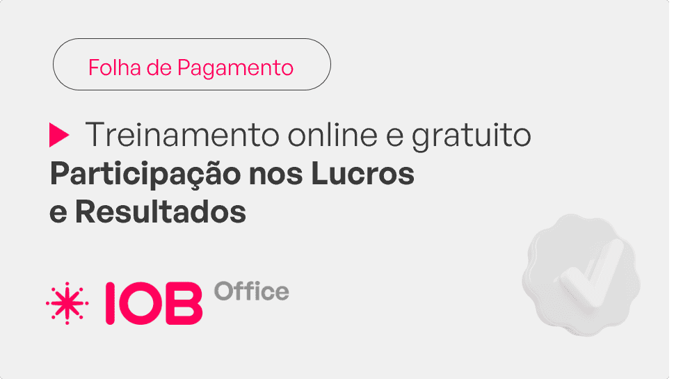 Informativo de evento IOB