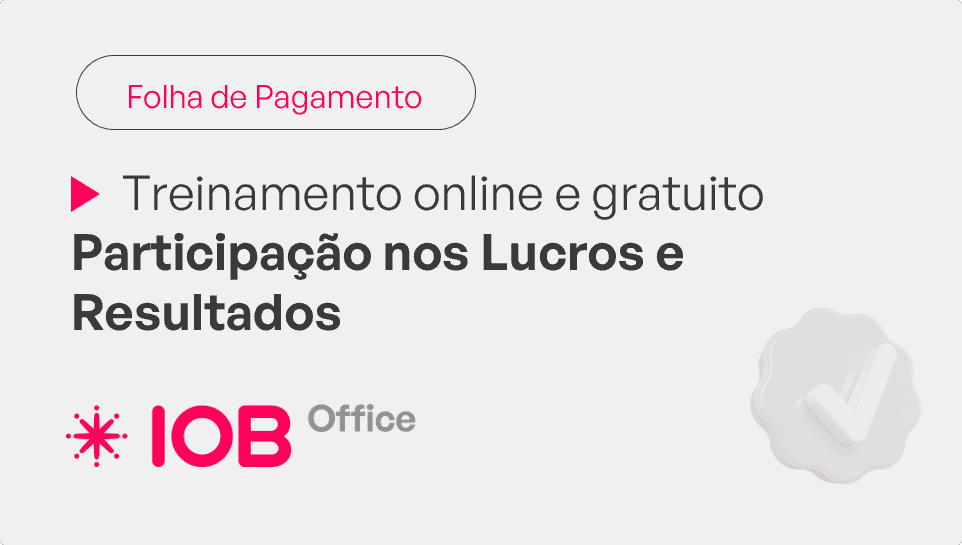 Informativo de evento IOB