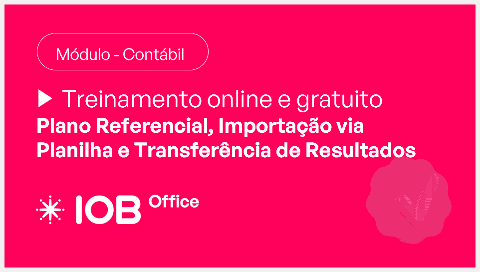 Informativo de evento IOB