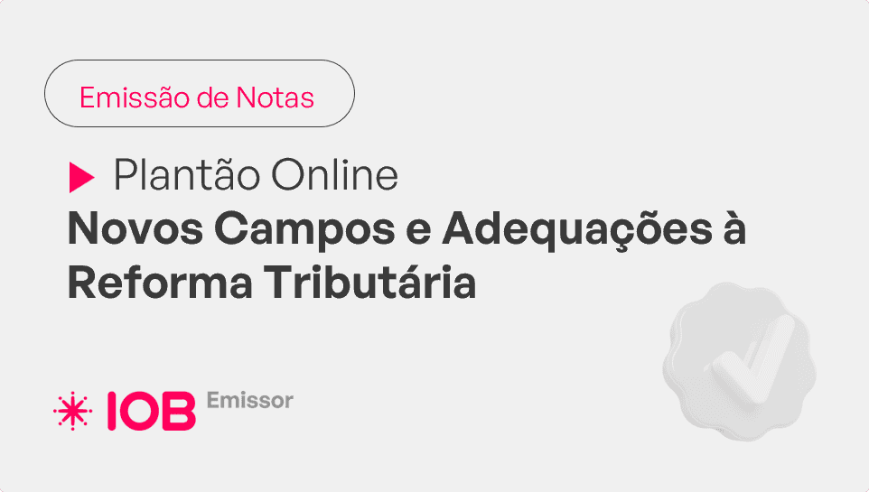 Informativo de evento IOB