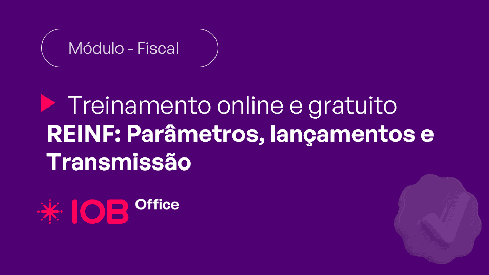 Informativo de evento IOB