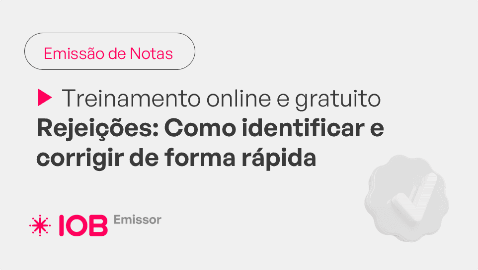 Informativo de evento IOB