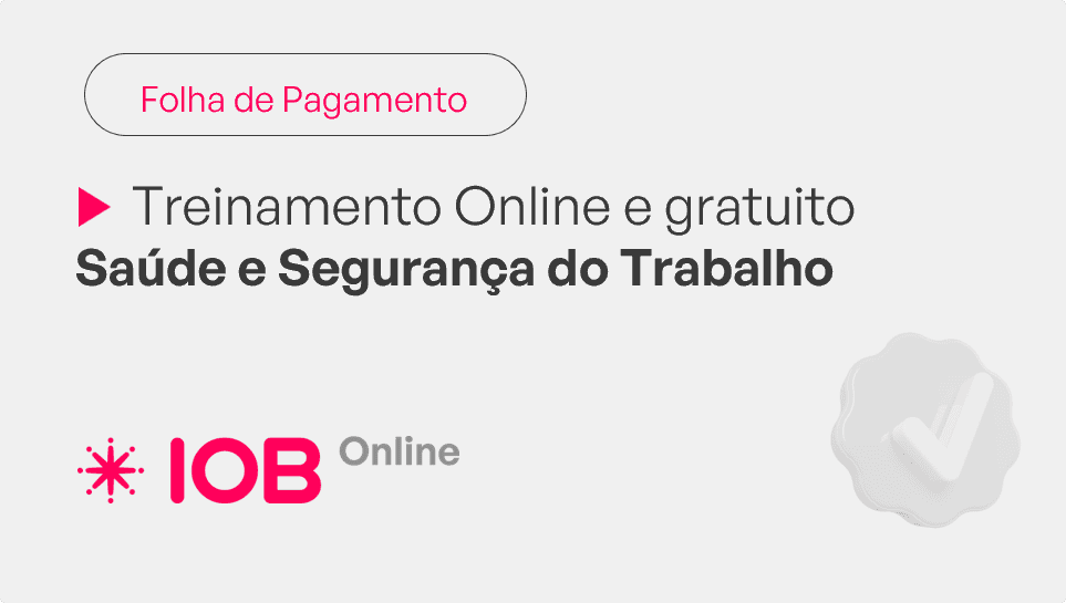 Informativo de evento IOB