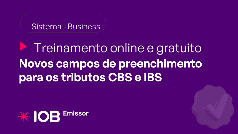 Informativo de evento IOB