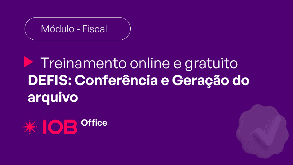 Informativo de evento IOB