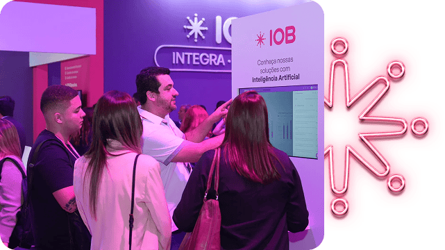 Público conhece tecnologias na feira de negócios IOB Day