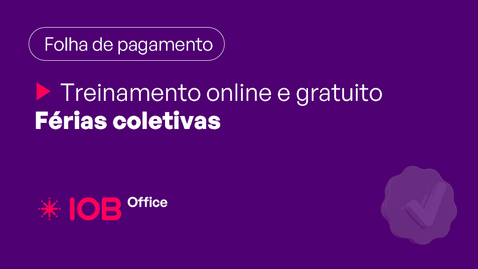 Informativo de evento IOB