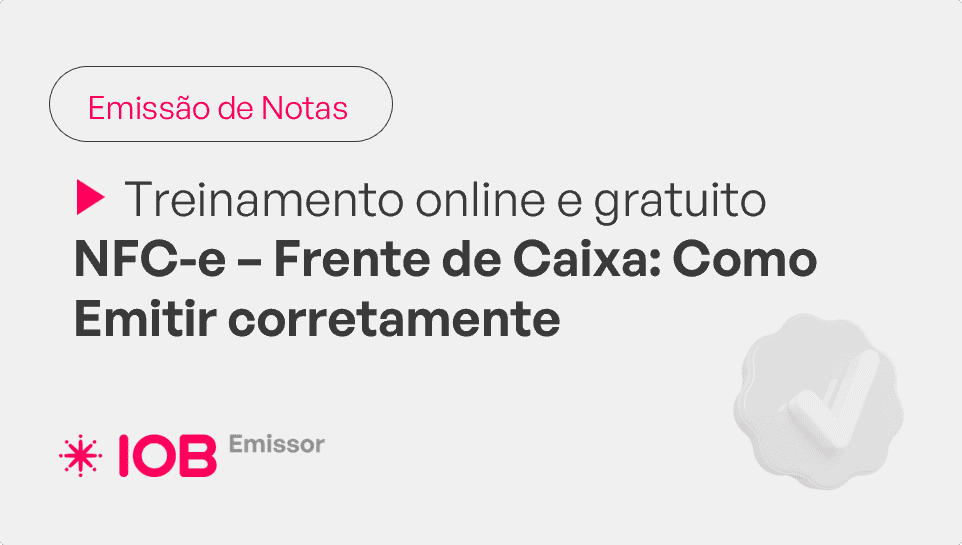 Informativo de evento IOB