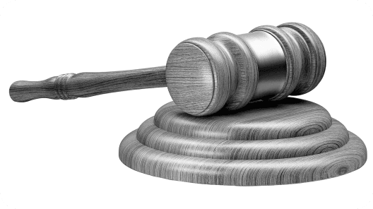 martelo utilizado pelo juiz no tribunal