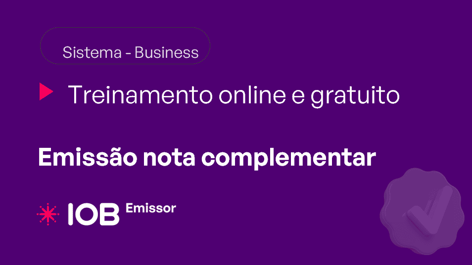 Informativo de evento IOB