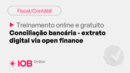 Informativo de evento IOB