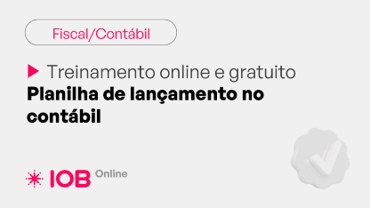 Informativo de evento IOB