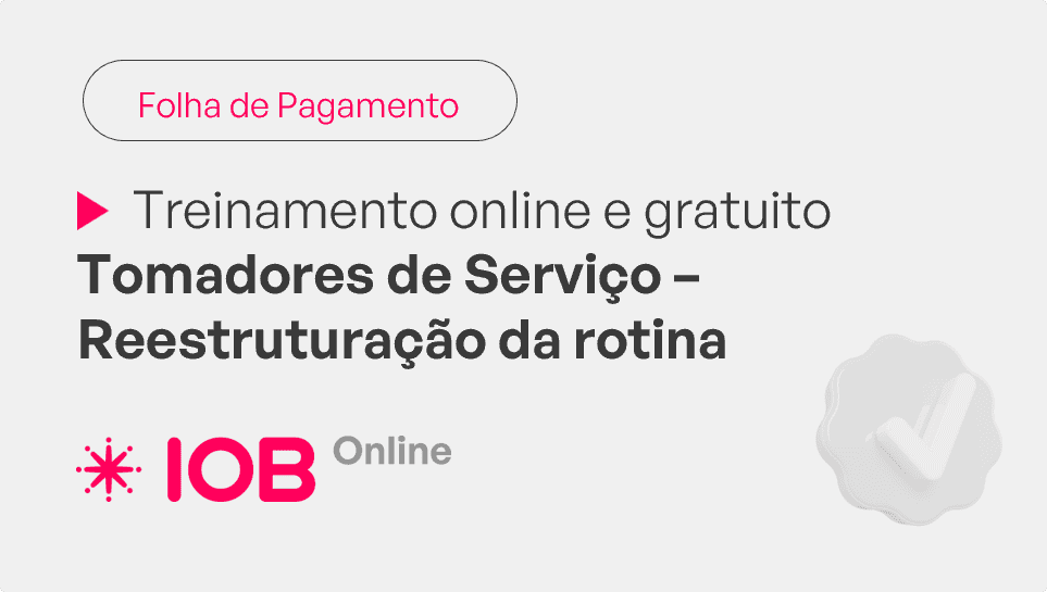 Informativo de evento IOB